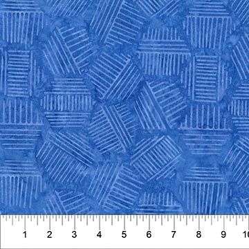 Hexies 81700-45 - Blueberry Hexagons designed by Banyan Batiks for Northcott Fabrics