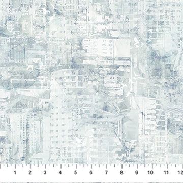 City Harbor DP27578-41 - Buildings in Pale Blue