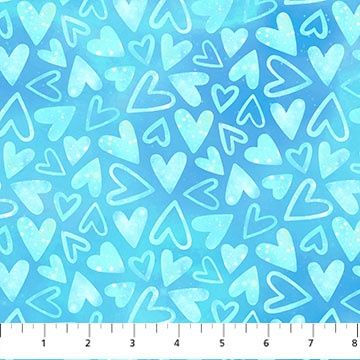 Sparkle Magic 27642-43 - Blue Hearts