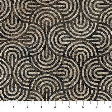 Retro Vibes Stonehenge 27742-99 -Semi Circle Black