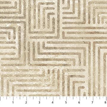 Retro Vibes Stonehenge 27747-12 - Beige Circuit Board