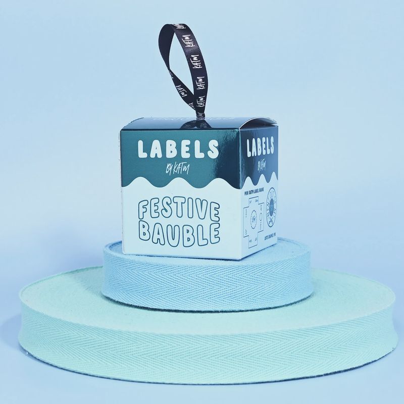 Festive Bauble Set 1 -- Limited Edition --Green &amp; Blue Box by KATM (Kylie and the Machine)