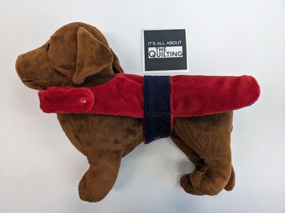 Cuddles Quilted Dog Coat Pattern - Digital Quilting Design