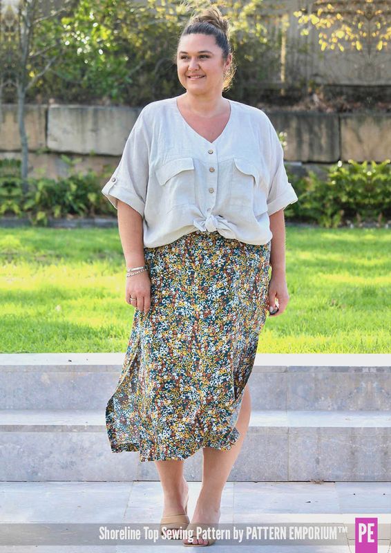Pattern Emporium - Shoreline/ Dolman Top Sewing Pattern - Digital Pattern