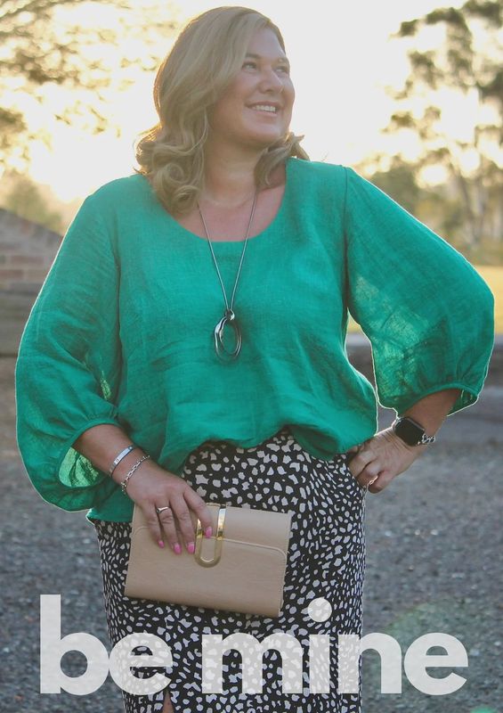 Pattern Emporium - Be Mine/ Balloon Sleeve Top Sewing Pattern - Digital Pattern