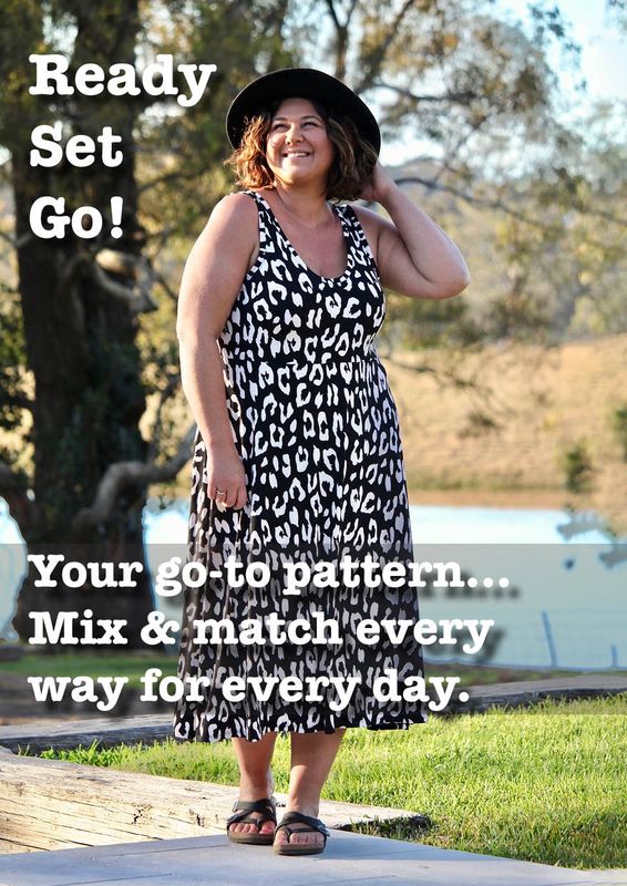 Pattern Emporium - Go-To/ Fit &amp; Flare Dresses &amp; Skirt Sewing Pattern - Digital Pattern