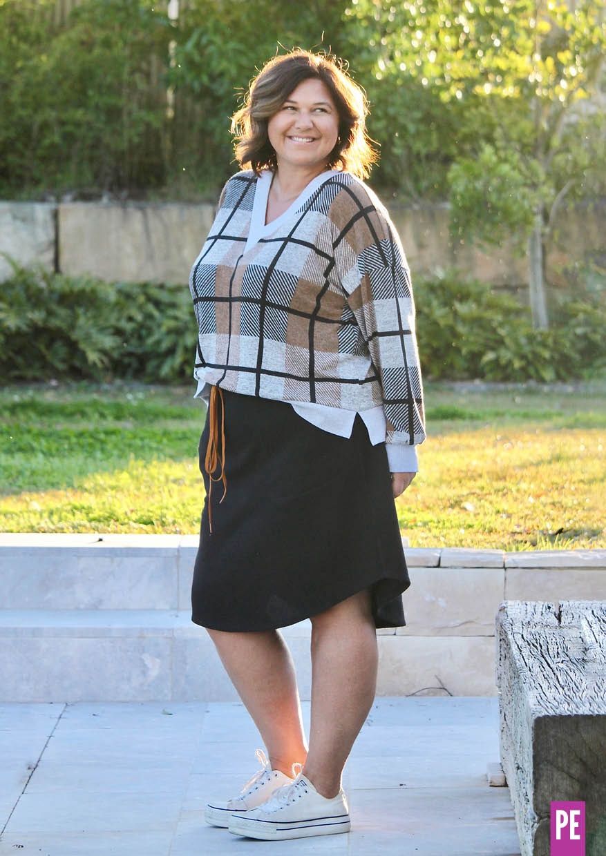 Pattern Emporium - Sweet Cheeks/ Roomy Sweater Sewing Pattern - Digital Pattern