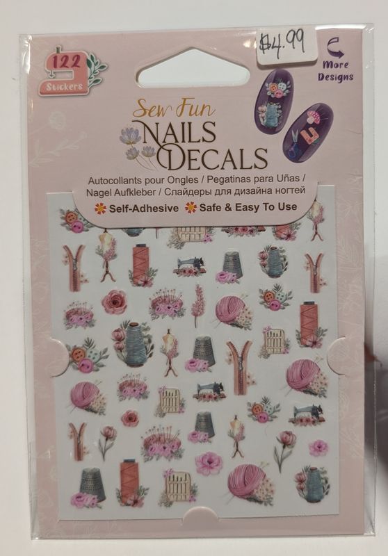 Sew Fun Nail Decals