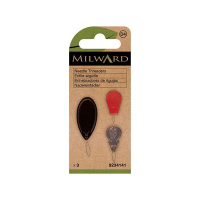 MILWARD GREEN Needle Threader - 3 Sizes