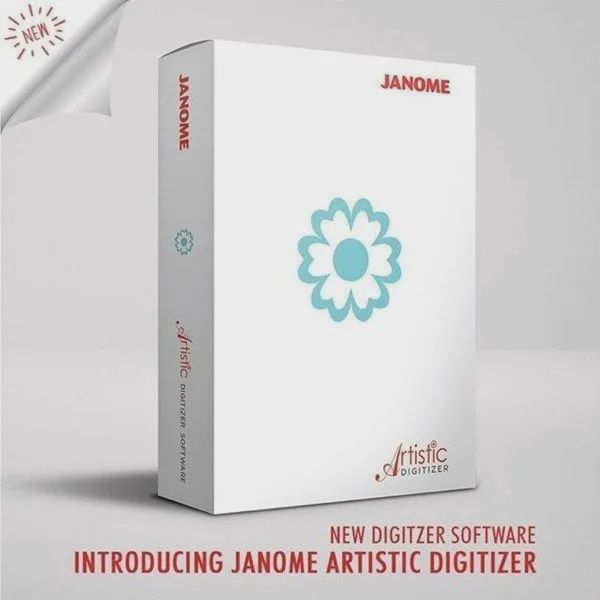 Janome Artistic Digitizer For Mac or PC, Package: Artistic Digitizer 1.5 Kit