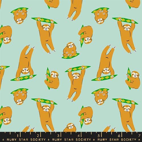 Animal Animal Sloth in Minty By Ruby Star Society