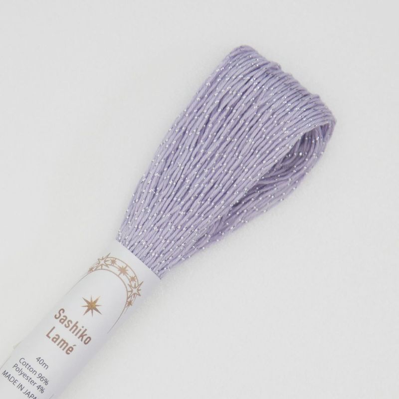 SL10 Sashiko Lamé Thread by Olympus Thread - 40m