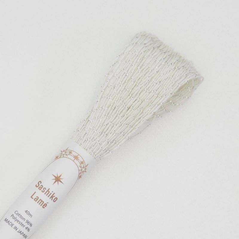 SL1 Sashiko Lamé Thread by Olympus Thread - 40m