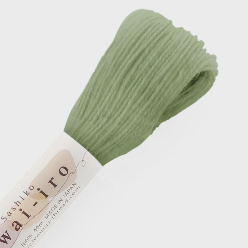 A19 Laurier Awai-iro Sashiko Thread by Olympus Thread - 40m