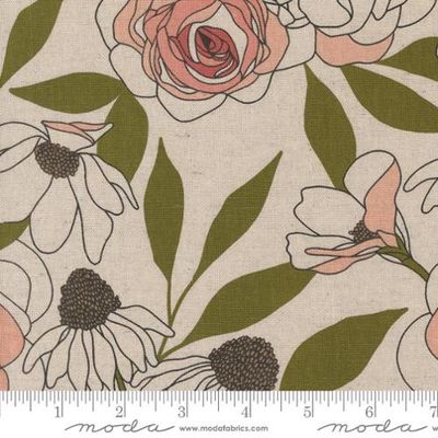 Botany Mochi Linen in Paper Multi by Alli K Design for Moda - 11550-11L