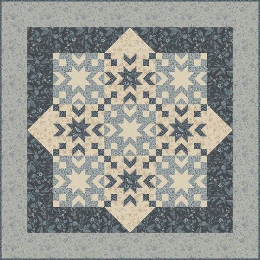 Sacré Bleu Avignon Quilt Kit