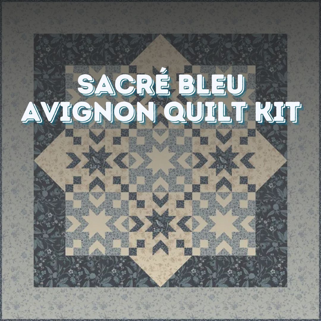 Sacré Bleu Avignon Quilt Kit