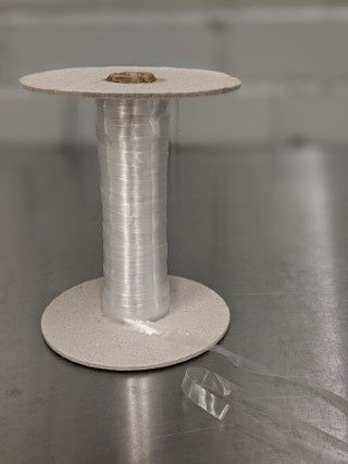 Transparent Elastic - Resistant to Chlorine  - 10mm wide - by the Metre