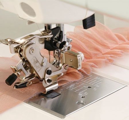 Universal Ruffler Foot - 7mm Low Shank