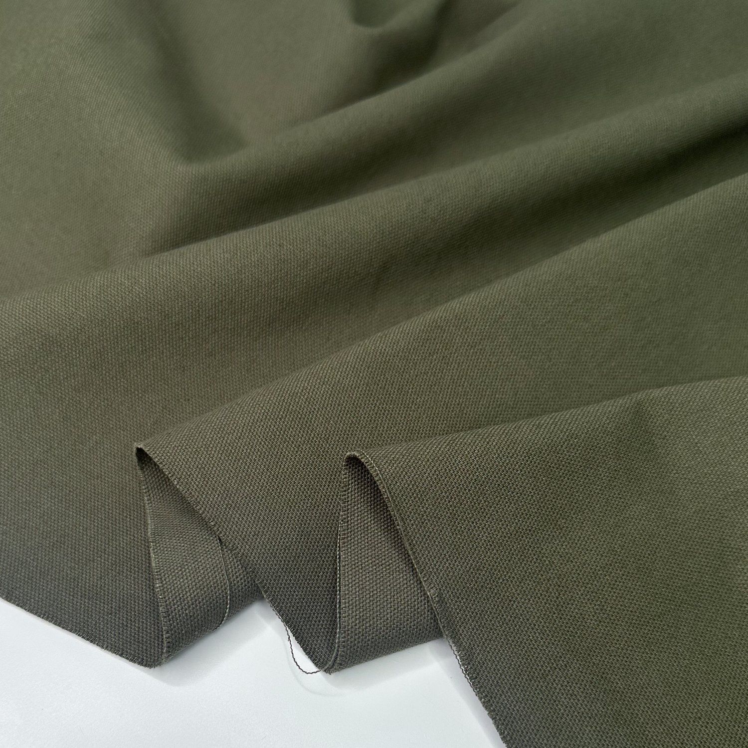 Cotton Canvas Colours, Colour: Khaki