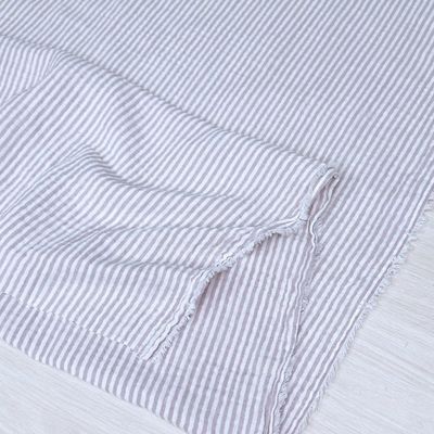 Lennon Organic Cotton Striped Double Gauze