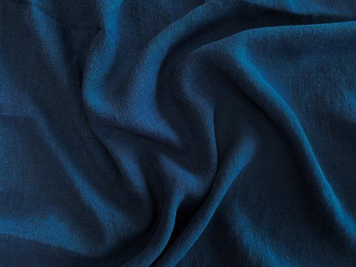 Sahara Antique Wash Finish Linen, Colour: Dark Navy