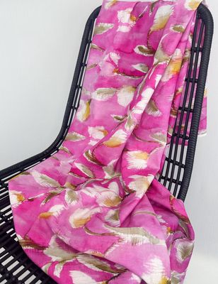 Byron Printed Linen/Cotton Blend with Antique Wash Finish