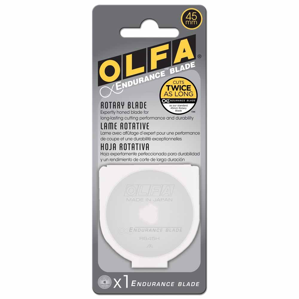 OLFA RB45H Endurance Rotary Blade 45mm, Package: 1pc