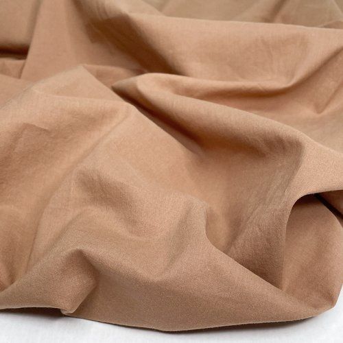 Paros Cotton Voile, Colour: Almond