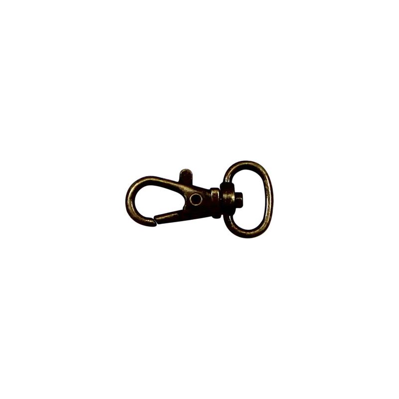 Swivel Hooks - 12mm (1⁄2″) - Antique Gold - 2 pcs.