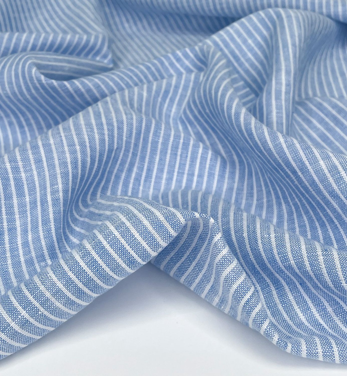 Utopia 2739 Linen/Cotton Stripe with Washed Finish
