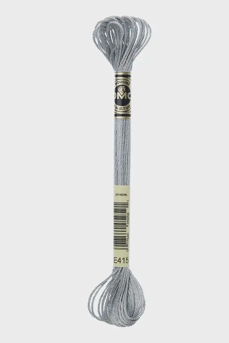 E415 Metallic Chrome DMC #317W Light Effects Floss - 8m