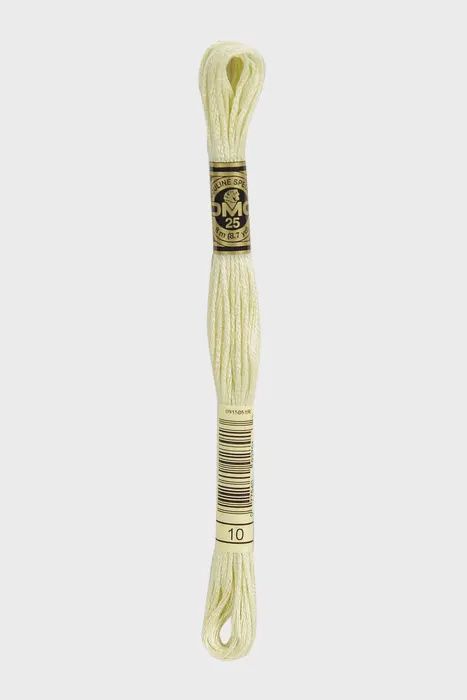 10 Lemon Sherbert DMC #117 6 Strand Embroidery Floss - 8m