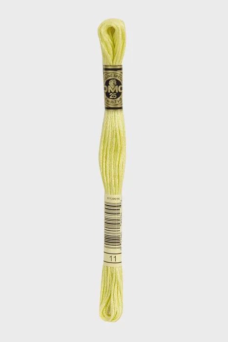 11 Lemon Drop DMC #117 6 Strand Embroidery Floss - 8m