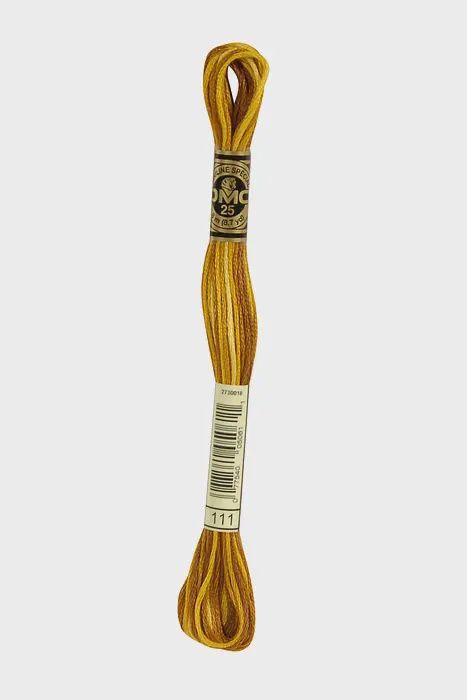 111 Burnt Savannah Ombre DMC #117 6 Strand Embroidery Floss - 8m