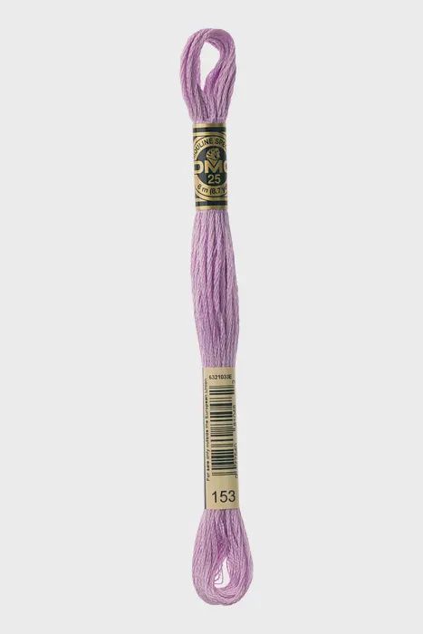 153 Pink Lilac DMC #117 6 Strand Embroidery Floss - 8m