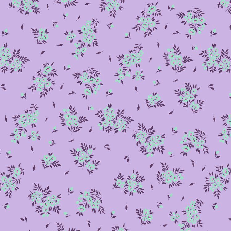 True Colors What a Ditz in Viola by Tula Pink