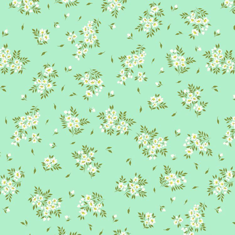 True Colors What a Ditz in Spearmint by Tula Pink