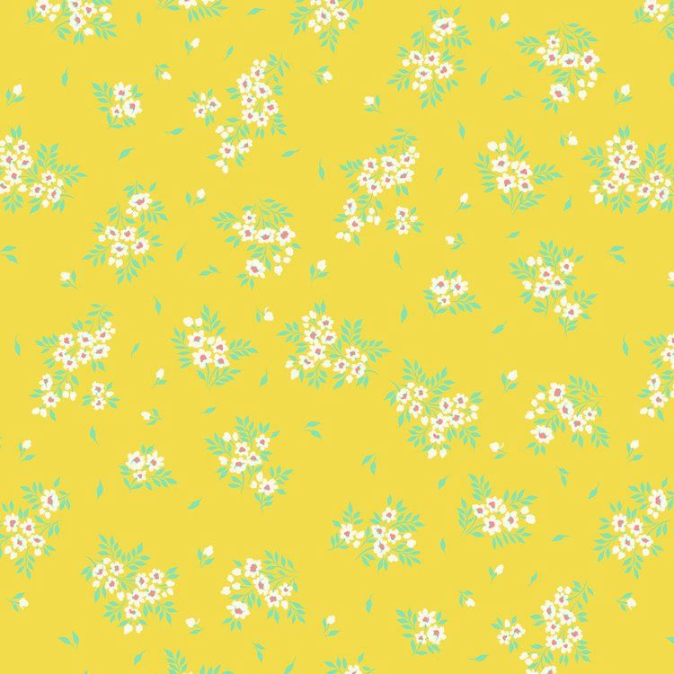 True Colors What a Ditz in Buttercup by Tula Pink
