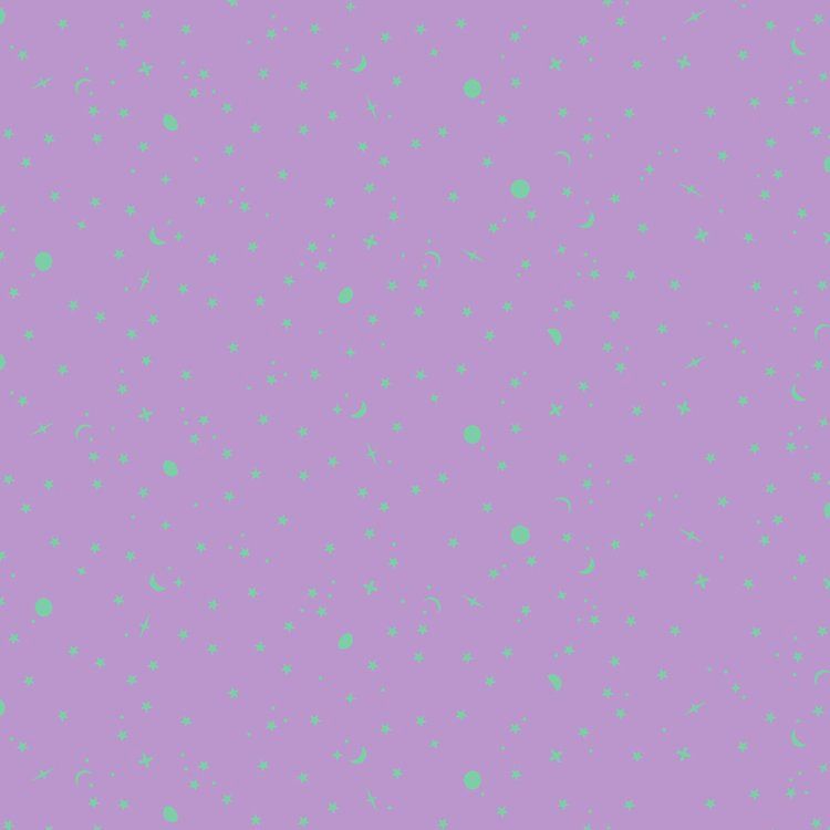 True Colors Space Sprinkles in Frozen Berry by Tula Pink