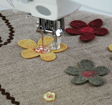 Open Toe Darning Foot for Free Motion Quilting - 5-7mm LS