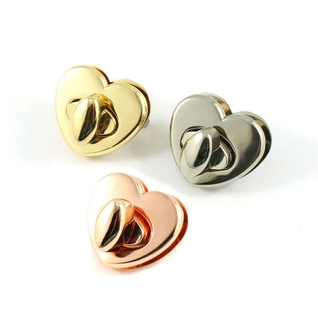 Heart Shaped Bag Lock