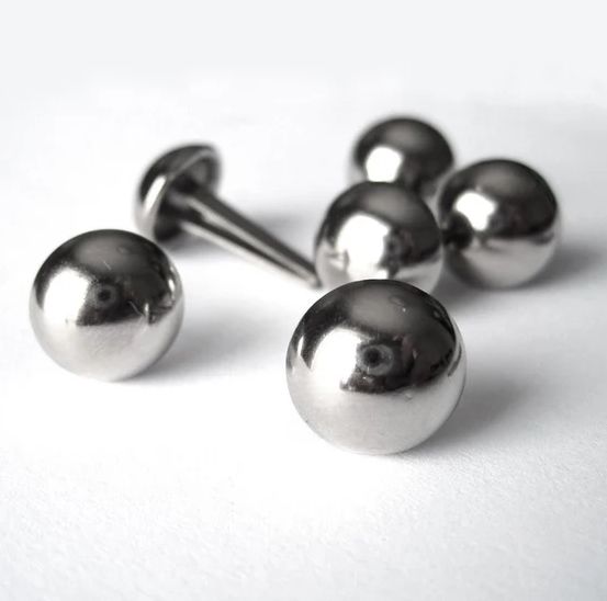 Domed Purse Feet - 1/2" (12mm) - 6 Pack
