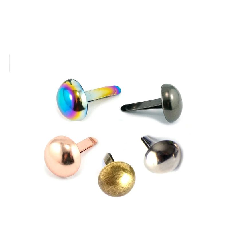 Domed Purse Feet - 1/2&quot; (12mm) - 6 Pack