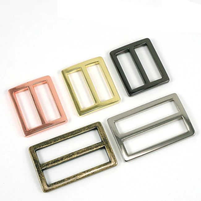 Flat Strap Sliders - 1&quot; (25mm) - 2 Pack