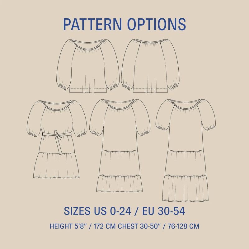 Wardrobe by Me - Moira Blouse - Paper Pattern