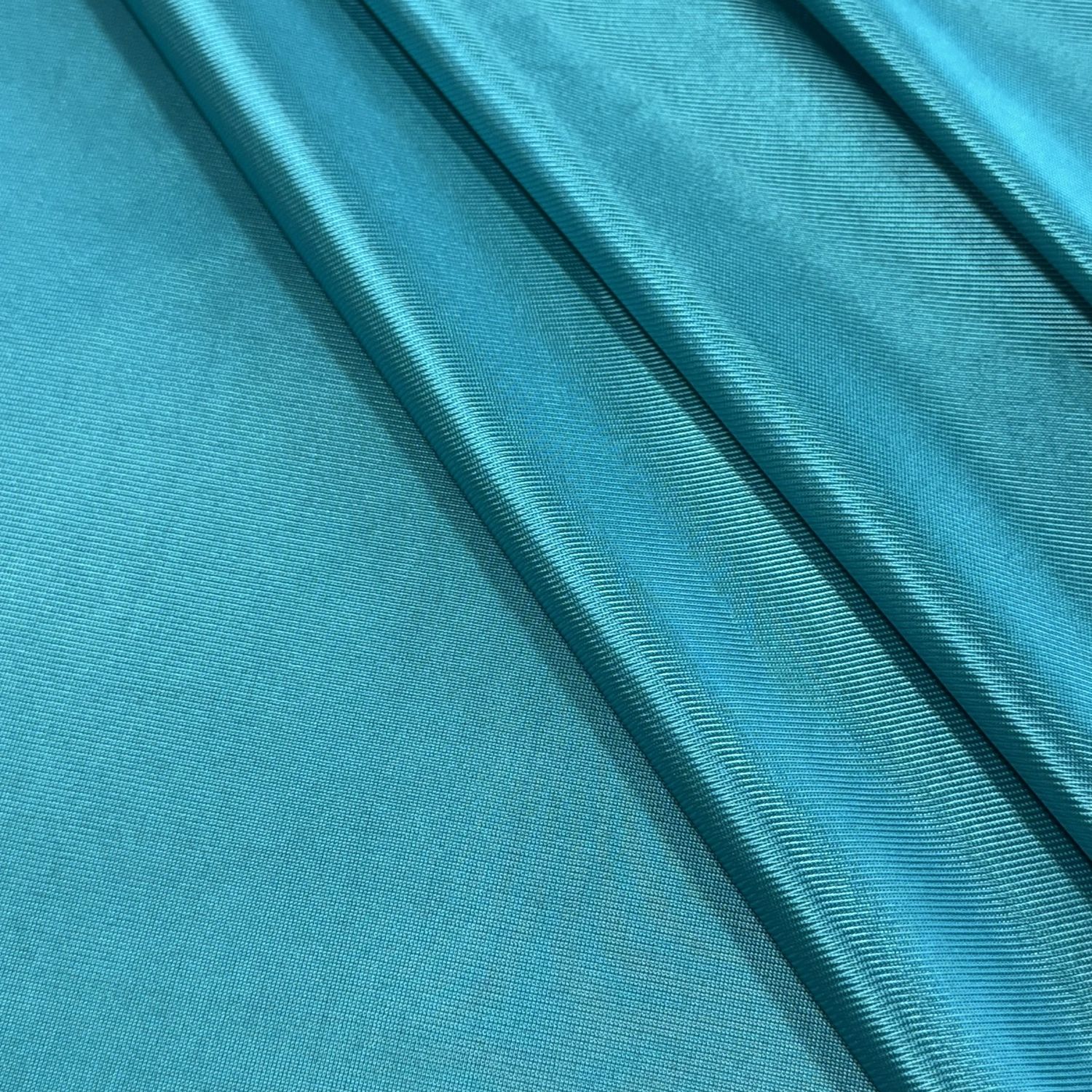DuoPlex - Reversible Bra Cup Fabric in Aqua (Low Stretch)