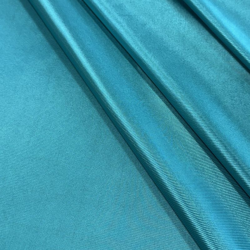 DuoPlex - Reversible Bra Cup Fabric in Aqua (Low Stretch)