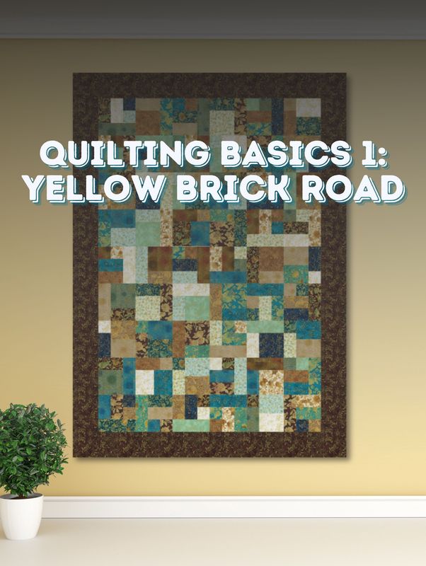 Quilting Basics 1: Yellow Brick Road