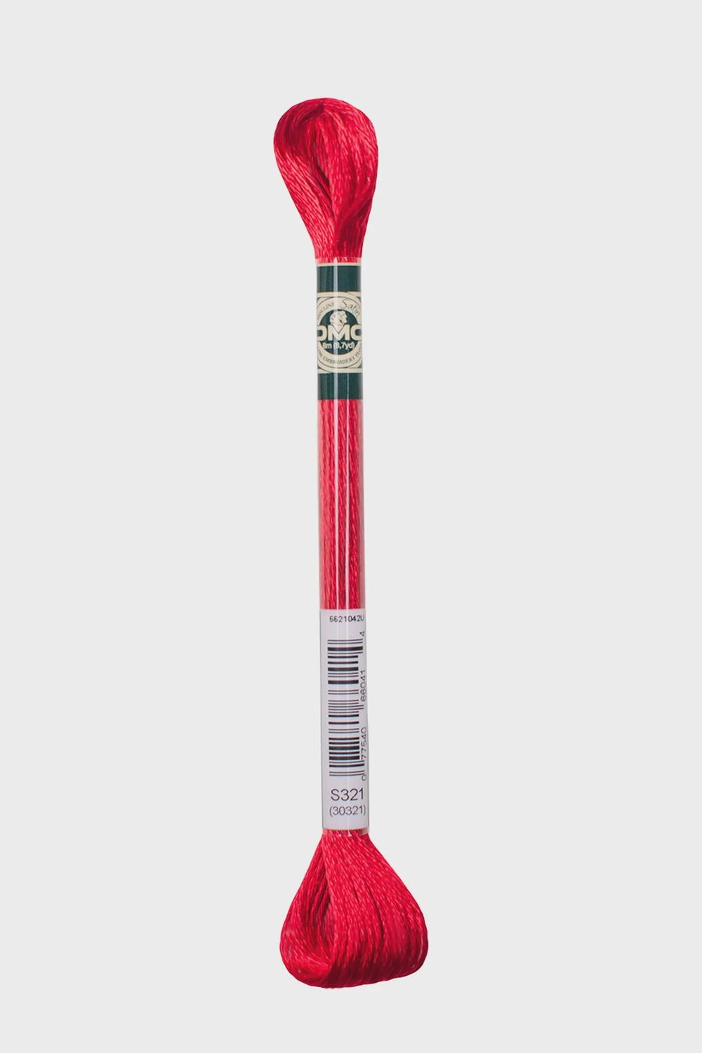 S321 Metallic Carmine Red DMC #1008F Satin Floss - 8m